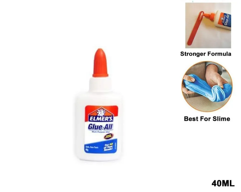 Elmer's Non Toxic Glue-All Multi Purpose Glue (Best for Slime, Crafts,  Repairs, and Projects) [40ML/118ML/130ML/225ML]