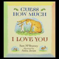 Guess how much I love you, how much I love you, English original picture book, Liao Caixing book list, emotional intelligence enlightenment, parents and children reading childrens English books story books