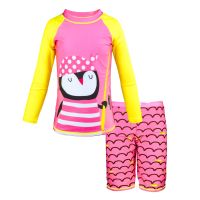 △ Long Sleeved Swimsuit Children Long Sleeve Bathing Suit Kids - 2-10 Kids Baby Girl - Aliexpress