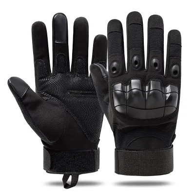 Men Military Tactical Gloves Waterproof Warm Gym Gloves Outdoor Hiking Cycling Anti-slip Rubber Winter Gloves Cycling Equipment