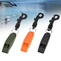 [COD] Outdoor frequency Survival Whistle Diving Emergency Safety Signaling Device With Quick-release Buckle