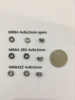 10pcs Mini Bearing MR84ZZ MR84 2RS L 840ZZ MF84ZZ 4x8x3mm MR84 4x8x2mm Model Bearing Ball Bearing Flange Bearing Open Bearing