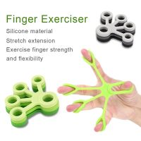 Hand Puller Finger Resistance Bands Exercisers Stretcher Rehabilitation Training Pull Ring Hand Expander Grip Finger Pull Exercise Bands