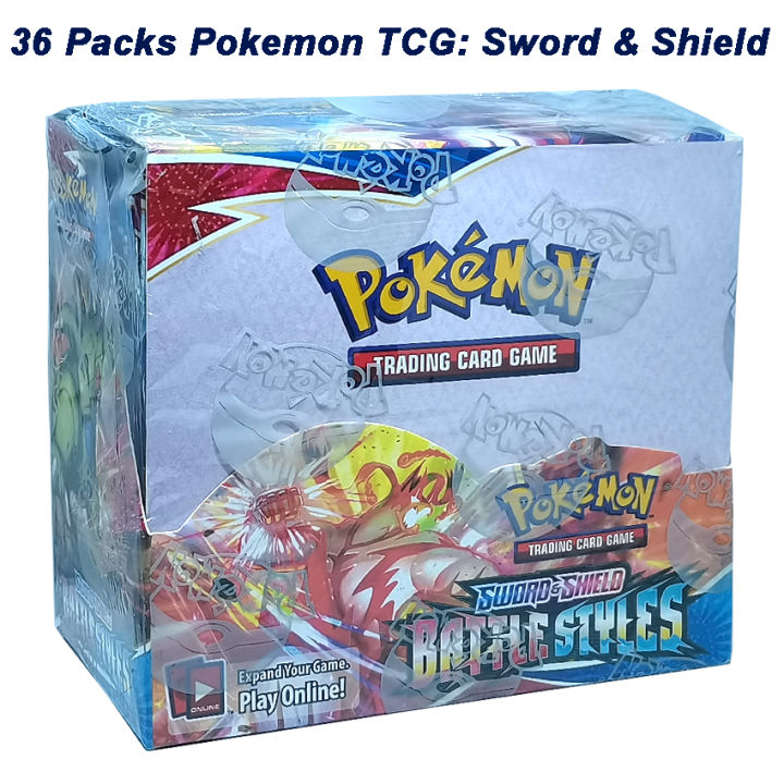 BATTLE STYLES BOOSTER BOX POKEMON TCG SWORD AND SHIELD 36 PACKS