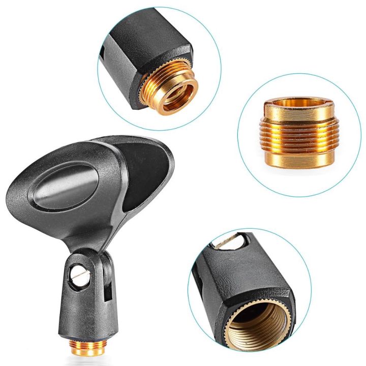 bolymic-mic-clamp-for-sennheiser-mzq1-wireless-mic-clip-holder-clamp-skm-handheld-2-pack
