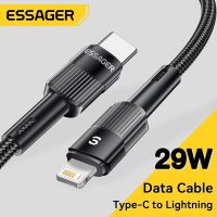 Essager USB C Cable For IPhone 14 13 12 11 pro Max XS 20W Fast Charging Cable Data Line Charger For iPad Mobile Phone Wire Cord Wall Chargers