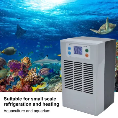 Electronic Water Chiller 70W Aquarium Cooling Heating Machine 20L No Pollution for Aquaculture for Greenhouse