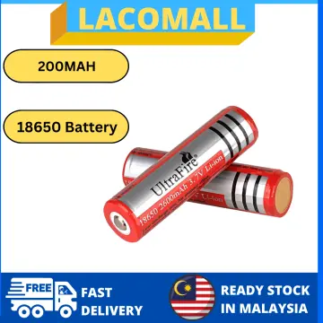 UltraFire 2600mAh 3.7V 18650 Li-ion Rechargeable Battery Without Prote