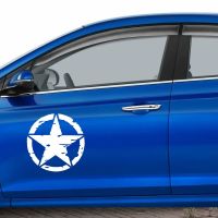 ‘；【- Distressed Star Die-Cut Vinyl Decal Car Sticker Waterproof Auto Decors On Car Body Bumper Rear Window Laptop Choose Size #S60146