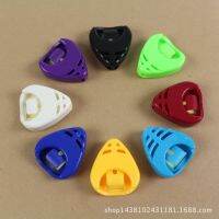 10Pcs Guitar Picks Guitar Pick Holder Set For Acoustic Guitar Electric Guitar Bass Ukulele Stick-on Holder