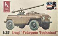 Hobby Craft 1/35 No6006 โมเดลรถอเนกประสงค์ขนาด1/4 ตัน BJ212 พร้อม Iraqi FEDAYEEN TECHNICALติดตั้งปืนไร้แรงสะท้อนฯ