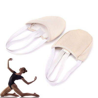 MEIK Half PU Leather Sole ballet pointe Dance Shoes Rhythmic Gymnastics Slippers Foot