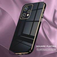 Realmi 9 Pro Plus Case Luxury Plating Gold Frame Camera Protect Fundas For Realme 9 Pro+ 9i Case TPU Soft Cover Realme9 5G Coque Electrical Connectors