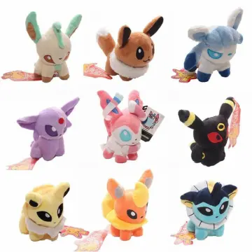 Pokemon Ditto Transform Plush Jolteon & Vaporeon & Flareon Set Eevee  Evolution