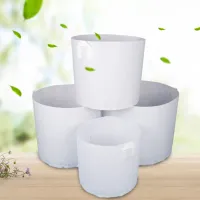 [Baixu Plant Pouch Aeration Pot Containers Round Fabric Pots 5 Size Non Woven Grow Bag Root Container White 1pcs,Baixu Plant Pouch Aeration Pot Containers Round Fabric Pots 5 Size Non Woven Grow Bag Root Container White 1pcs,]