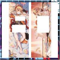 Anime Dakimakura เกม Genshin ผลกระทบ Yoimiya ปลอกหมอน 50 X 150 ซม