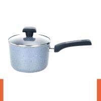 MEYER รุ่น FORGESTONE หม้อด้ามอลูมิเนียม ขนาด 18 ซ . ม . / 2.8L Saucepan สีเทา (19101-T)