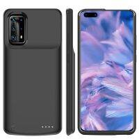 เคสซิลิโคนเครื่องชาร์จแบตเตอรี่กันกระแทกเหมาะสำหรับ Huawei P40 Pro แบตสำรองเหมาะสำหรับ Huawei P40คลิปด้านหลังฝาหลังปิดโทรศัพท์ Capa 5000Mah