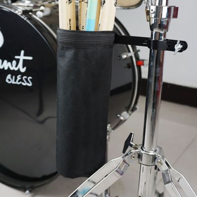 ：《》{“】= Durable Oxford Cloth Drumstick Bag Waterproof Drum Stick Holder With Clamp Large Capacity Drumsticks Stands Wear-Resist