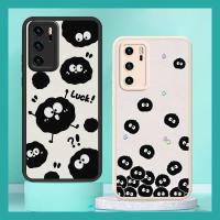 couple Silica gel Phone Case For Huawei P40 personality simple heat dissipation Phone lens protection funny protective