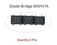 DBL106G ไดโอดบริดจ์ DBL106G 800v 1A  Diode Bridge Rectifier 800V/1A,Single Phase (จำนวน 3 ชิ้น)