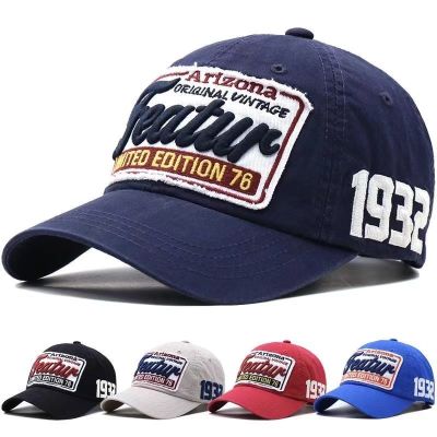 American Patch Street Hip-Hop Cap English Baseball Trendy Embroidered Peaked Unisex Universal