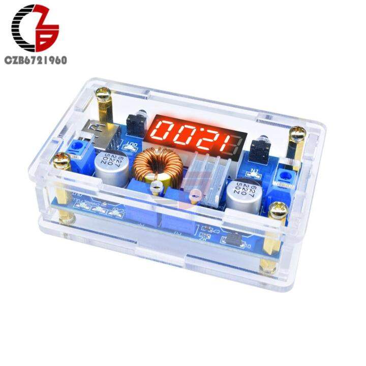 XL4015 Convertitore Buck Regolabile Step Down 5A 75W Abbassatore Di Tensione DC-DC Con Voltmetro Amperometro Display Digitale 4-38V A 1.25-36V CV DC Regolatore Di Tensione 5V 12V 24V (1 Pz - Foto 10