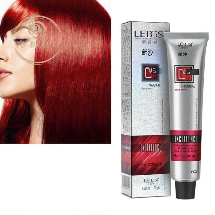 EWYT 1 Pcs Hair Tint Colorant Semi Permanent Long Lasing Hair Cream Color Dye Paint Long Lasing
