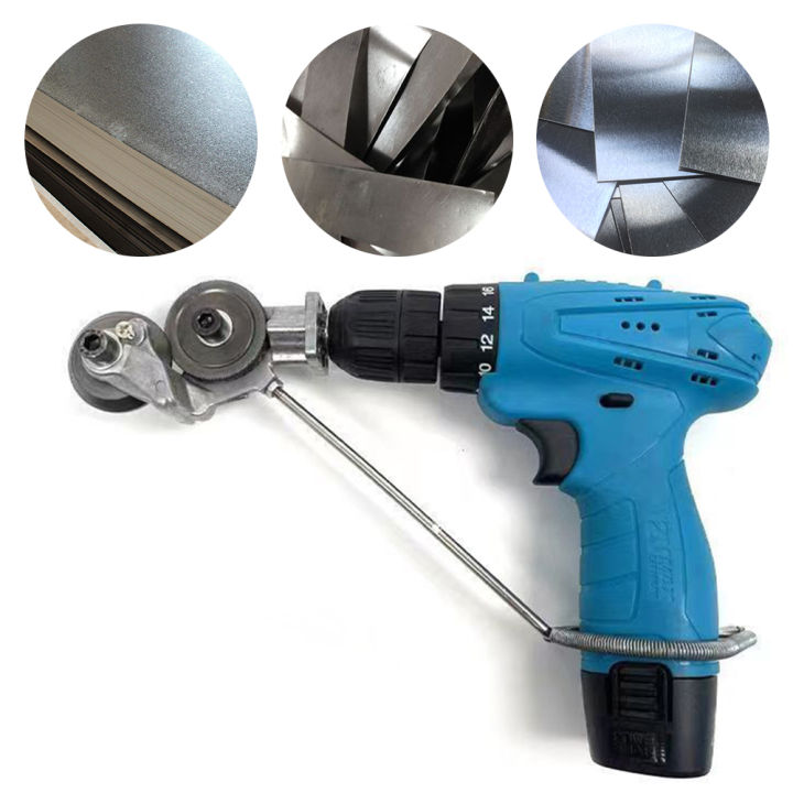 เครื่องตัดแผ่นโลหะไฟฟ้าแบบมืออาชีพ-quick-cut-metal-cutter-retrofit-shear-attachment-ทนต่อการสึกหรอสำหรับชิ้นส่วนเหล็กต่างๆ