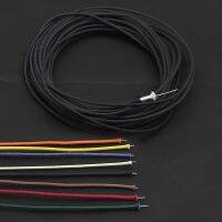 FLEOR 25 Ki Kabel Push-Back Kain Kepang Gitar Antik 22 AWG Untuk Gitar Bass Building, 8 Warna Pilihan