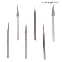 ⚙️[xinxiang] The Lintas Sissi 6ชิ้น,ดอกสว่านหัวเจียรเพชร1-4มม. อุปกรณ์แกะสลักแกะสลักแกะสลัก2.35มม.