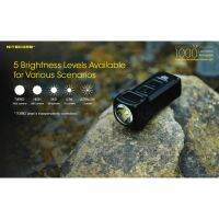 Nitecore TUP ไฟฉาย 1000Lumens ชาร์จ USB พร้อม CREEXP-LHD V6 LED 5 โหมด พลังงานสูงTH