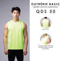 RIGHTWAY Quick Dry Sleeveless Uni Sportwear Microfiber Training Jersey Singlet Men QDS50 B