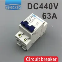 2P 63a Dc 440V เบรกเกอร์ Mcb