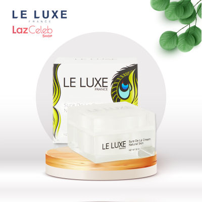 Le Luxe France - Sure De La cream 30g. ชัวร์ เดอ ลา ครีม เนเชอรัล สกิน แก้ปัญหาสิว ฝ้า ลดเลือนริ้วรอย จำนวน 1 กระปุก