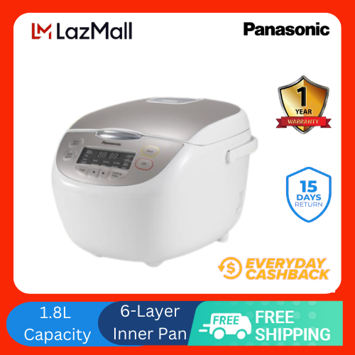 PANASONIC SR-CP188 JAR RICE COOKER (1.8L)SR-CP188NSK | Lazada