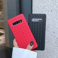 [Beike electronic] Simple Black Soft ซิลิโคนกระจายความBeike electronicสำหรับ Samsung Galaxy J8 J2 Core J1 ACE A52 A72 A23 S10 S9 Trellis ตาราง Cover