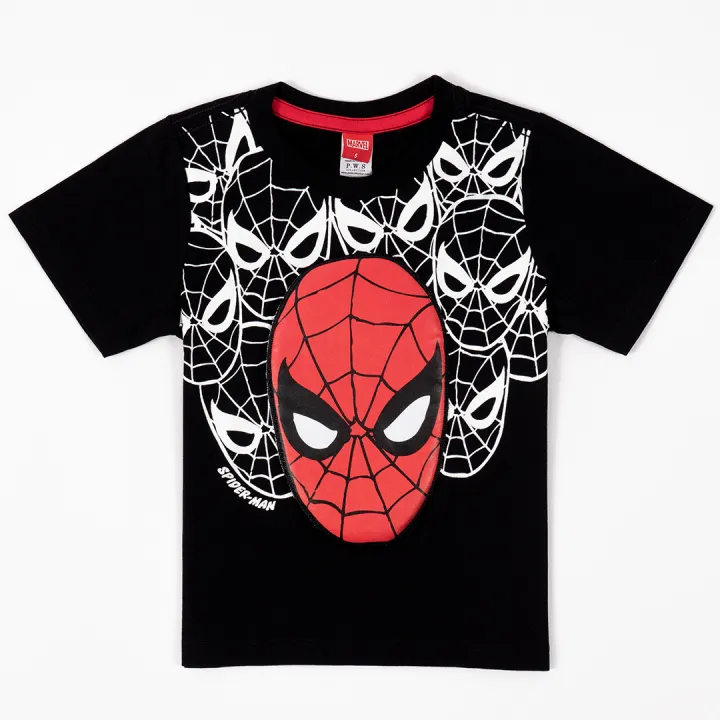 Marvel Boy Spider Man T-shirt เสื้อยืดเด็ก สไปรเดอร์แมน สินค้าลิขสิทธ์ ...