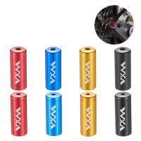 【YF】✎  4pcs Brake Shifter Cable End Cap 4mm/5mm Aluminum Alloy Derailleur Wire Caps Tips Accessories