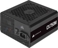 Corsair CX-M Series, CX750M, Modular Power Supply, 80 Plus Bronze, Black