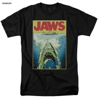 Movie Meg 2 The Trench（Jaws） graphic cotton O-neck T-shirt for men