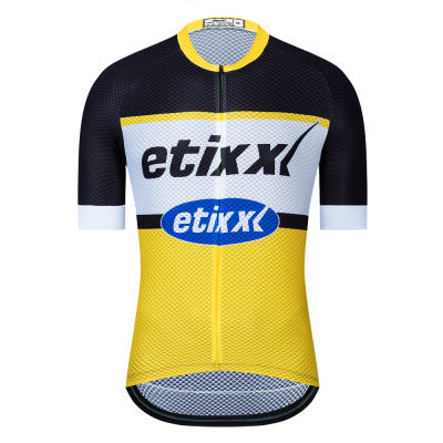 etixxl Cycling Jerseys Short Sleeve Cycling Clothing MTB Bike Clothing Summer Road Bicycle Jerseys Mens Cycling Uniform