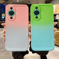 ปลอกซิลิโคนแบบนิ่มสำหรับ Huawei Nova 11 10 Pro Y70 Y71 9 8i 7เคสโทรศัพท์ SE ไล่ระดับสีเลนส์คู่หรูหรา TPU รวมทุกอย่างป้องกัน T2-9ฝาครอบด้านหลัง