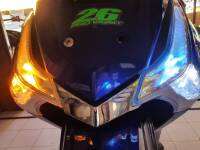ไฟเลี้ยว2in1หน้า สำหรับWave125i LED และโฉมก่อนLED(ตามรูป) เท่านั้น