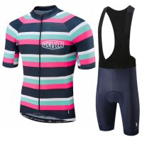 【Hot Sale】embellishembellishฤดูร้อน2022ทีม Morvelo ขี่จักรยานย์ชุดกลางแจ้ง CyclingBicycle เสื้อผ้า M Aillot Ropa C Iclismo MTBSportswear