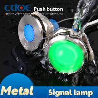 16MM 19mm 22mm ip67 doemd head metal Led 220v Indicator Light Signal with wire