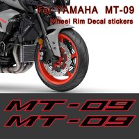 MT 09 Motorcycle Sticker Decal Stripes Wheel Rim For YAMAHA MT-09 MT09 09 Helmet Tank Body Shell Decals  Emblems