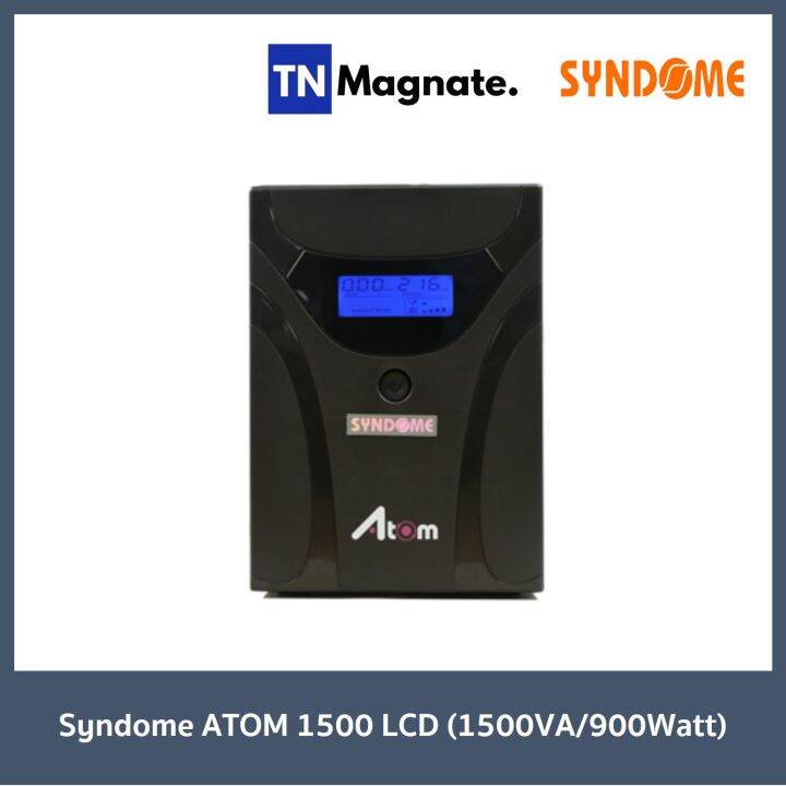 เครื่องสำรองไฟ-syndome-atom-2000-lcd-2000va-1200watt