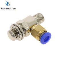 Air Pneumatic Mechanical Valve TAC2-3P N/C Exhaust valve 2 Position 3 Way M5 Female 1/8 Male Thread Self-reset Button Switch