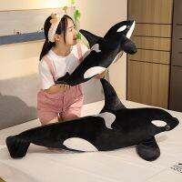 【A Great】 50 130CmWhale PlushStuffed OrcinusFish Stings การ์ตูน SoftPillowGirls BabyGift